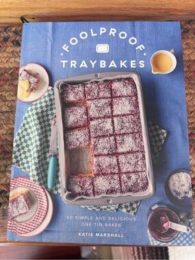 Foolproof Traybakes Cookbook - Blue Cover